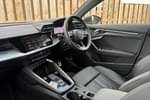 Image two of this 2024 Audi A3 Saloon 35 TFSI S Line 4dr S Tronic in Daytona Grey Pearl Effect at Worcester Audi