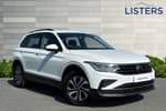 2022 Volkswagen Tiguan Estate Special Edition 1.5 TSI 150 Active 5dr in Pure White at Listers Volkswagen Worcester