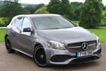 2018 Mercedes-Benz A Class Hatchback A200 AMG Line Executive 5dr Auto in Mountain Grey at Mercedes-Benz of Grimsby