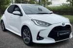 2023 Toyota Yaris Hatchback 1.5 Hybrid Excel 5dr CVT in White at Listers Toyota Coventry