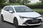 2023 Toyota Corolla Touring Sport 2.0 Hybrid Excel 5dr CVT in White at Listers Toyota Cheltenham