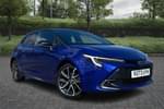 2023 Toyota Corolla Hatchback 1.8 Hybrid Excel 5dr CVT in Blue at Listers Toyota Stratford-upon-Avon