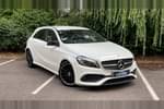 2017 Mercedes-Benz A Class Diesel Hatchback A200d AMG Line Premium 5dr Auto in Solid - Cirrus white at Listers U Northampton