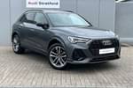 2023 Audi Q3 Estate 35 TFSI Black Edition 5dr S Tronic in Daytona Grey Pearl Effect at Stratford Audi