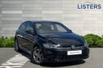 2024 Volkswagen Polo Hatchback 1.0 TSI 115 R-Line 5dr DSG in Deep Black Pearl Effect at Listers Volkswagen Nuneaton