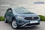 2023 Volkswagen T-Roc Hatchback 1.0 TSI Life 5dr in Petrol Blue Metallic at Listers Volkswagen Coventry
