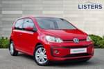 2019 Volkswagen Up Hatchback 1.0 60PS High Up 5dr (Start Stop) in Tornado Red at Listers Volkswagen Loughborough