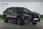 2021 Lexus RX Estate 450h 3.5 F-Sport 5dr CVT in Black at Lexus Bristol
