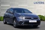 2022 Volkswagen Polo Hatchback 1.0 TSI R-Line 5dr DSG in Smokey Grey at Listers Volkswagen Stratford-upon-Avon