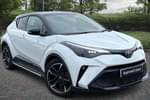 2023 Toyota C-HR Hatchback 1.8 Hybrid GR Sport 5dr CVT in White at Listers Toyota Lincoln