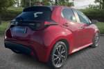 Image two of this 2023 Toyota Yaris Hatchback 1.5 Hybrid Design 5dr CVT in Red at Listers Toyota Bristol (North)