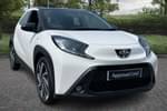 2023 Toyota Aygo X Hatchback 1.0 VVT-i Edge 5dr Auto in White at Listers Toyota Bristol (North)