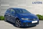 2023 Volkswagen Polo Hatchback 1.0 TSI R-Line 5dr in Reef blue at Listers Volkswagen Nuneaton