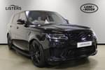 2019 Range Rover Sport Diesel Estate 3.0 SDV6 Autobiography Dynamic 5dr Auto in Santorini Black at Listers Land Rover Hereford