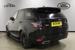 Image two of this 2019 Range Rover Sport Diesel Estate 3.0 SDV6 Autobiography Dynamic 5dr Auto in Santorini Black at Listers Land Rover Hereford