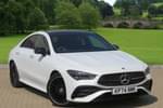 2024 Mercedes-Benz CLA Coupe 180 AMG Line Premium Plus 4dr Tip Auto in digital white at Mercedes-Benz of Boston