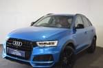 Image two of this 2017 Audi Q3 Estate Special Editions 2.0 TDI (184) Quattro Black Edition 5dr S Tronic in Metallic - Utopia blue at Listers U Stratford-upon-Avon