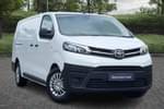 2022 Toyota Proace Long Diesel 2.0D 140 Icon Van in White at Listers Toyota Nuneaton