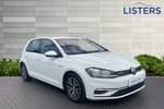2018 Volkswagen Golf Hatchback 1.5 TSI EVO SE 5dr DSG in Pure white at Listers Volkswagen Coventry