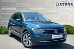 2021 Volkswagen Tiguan Diesel Estate 2.0 TDI Life 5dr DSG in Nightshade Blue at Listers Volkswagen Evesham