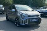 2024 Kia Picanto Hatchback 1.0 GT-Line 5dr in Premium paint - Astro grey at Listers Volkswagen Evesham