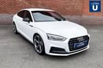 2020 Audi A5 Sportback 35 TFSI Black Edition 5dr S Tronic in Metallic - Glacier white at Listers U Solihull