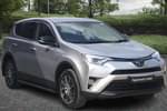 2019 Toyota RAV4 Estate 2.5 VVT-i Hybrid Excel TSS 5dr CVT (Nav) in Silver Blade at Listers Toyota Cheltenham
