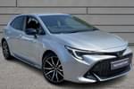 2023 Toyota Corolla Hatchback 2.0 Hybrid GR Sport 5dr CVT in silver at Listers Toyota Bristol (South)