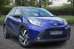 2022 Toyota Aygo X Hatchback 1.0 VVT-i Edge 5dr in Blue at Listers Toyota Nuneaton