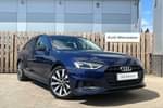 2022 Audi A4 Avant 35 TFSI Sport Edition 5dr S Tronic in Navarra Blue Metallic at Worcester Audi