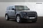 Defender 110 P400e in Carpathian Grey at Listers Land Rover Solihull