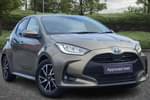 2023 Toyota Yaris Hatchback 1.5 Hybrid Design 5dr CVT in Bronze at Listers Toyota Nuneaton