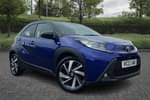 2022 Toyota Aygo X Hatchback 1.0 VVT-i Edge 5dr in Blue at Listers Toyota Stratford-upon-Avon