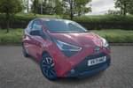 2021 Toyota Aygo Hatchback 1.0 VVT-i X-Trend TSS 5dr in Red at Listers Toyota Stratford-upon-Avon