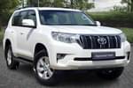 2024 Toyota Land Cruiser Diesel SW 2.8 D-4D 204 Active 5dr Auto 7 Seats in White at Listers Toyota Nuneaton