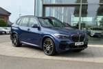 2023 BMW X5 Diesel Estate xDrive40d MHT M Sport 5dr Auto in Phytonic Blue at Listers King's Lynn (BMW)