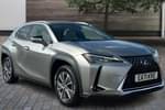 2021 Lexus UX Electric Hatchback 300e 150kW 72.8 kWh Premium Plus 5dr E-CVT in Silver at Lexus Coventry