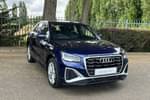 2021 Audi Q2 Estate 35 TFSI S Line 5dr S Tronic in Navarra Blue Metallic at Coventry Audi