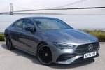 2024 Mercedes-Benz CLA Coupe 200 AMG Line Premium Plus 4dr Tip Auto in mountain grey metallic at Mercedes-Benz of Hull