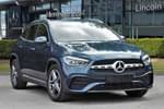 2022 Mercedes-Benz GLA Hatchback 200 AMG Line Premium 5dr Auto in denim blue metallic at Mercedes-Benz of Lincoln