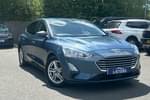 2019 Ford Focus Hatchback 1.0 EcoBoost 125 Zetec 5dr in Premium paint - Chrome blue at Listers Volkswagen Evesham
