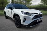 2021 Toyota RAV4 Estate 2.5 VVT-i Hybrid Dynamic 5dr CVT 2WD in White at Listers Toyota Stratford-upon-Avon