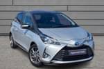 2020 Toyota Yaris Hatchback 1.5 Hybrid Y20 5dr CVT (Bi-tone) in Tyrol silver Bi-Tone at Listers Toyota Bristol (North)