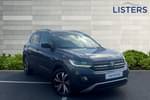 2022 Volkswagen T-Cross Estate 1.0 TSI 110 Black Edition 5dr in Smokey Grey at Listers Volkswagen Nuneaton