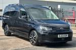 2023 Volkswagen Caddy California Maxi Estate 1.5 TSI 5dr DSG in Deep black at Listers Volkswagen Van Centre Worcestershire