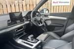 Image two of this 2022 Audi Q5 Estate 50 TFSI e Quattro S Line 5dr S Tronic in Mythos Black Metallic at Worcester Audi