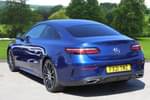 Image two of this 2021 Mercedes-Benz E Class E 220 d Coupe in brilliant blue metallic at Mercedes-Benz of Grimsby