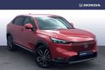 2021 Honda HR-V Hatchback 1.5 eHEV Advance 5dr CVT in Crystal Red at Listers Honda Solihull