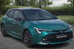 2025 Toyota Corolla Hatchback 1.8 Hybrid Excel 5dr CVT in Super Green Bitone at Listers Toyota Cheltenham
