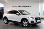 2021 Audi Q2 Estate 30 TFSI Sport 5dr in Glacier White Metallic at Birmingham Audi